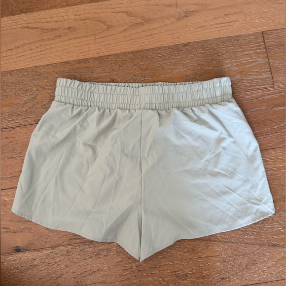 Hippie Rose Green Athletic Shorts - Picture 3 of 3